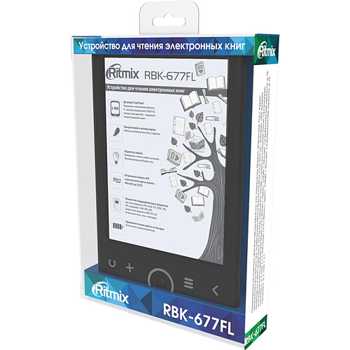 Электронная книга Ritmix RBK-677FL