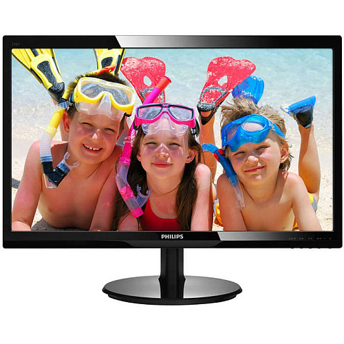 Монитор 24" Philips 246V5LDSB TN LED 1920x1080 1ms VGA DVI HDMI