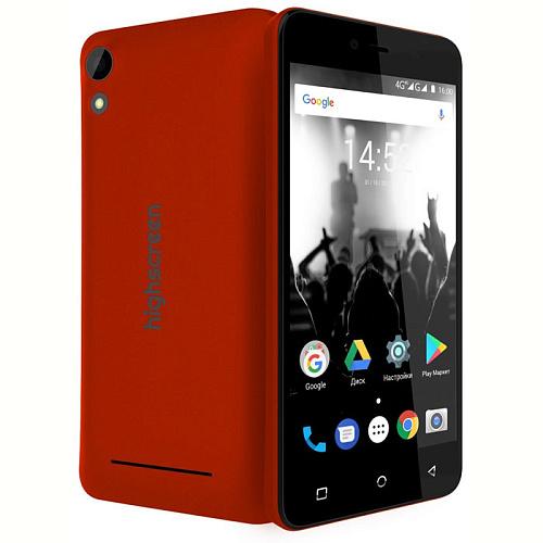 Смартфон Highscreen Easy Power Pro Red