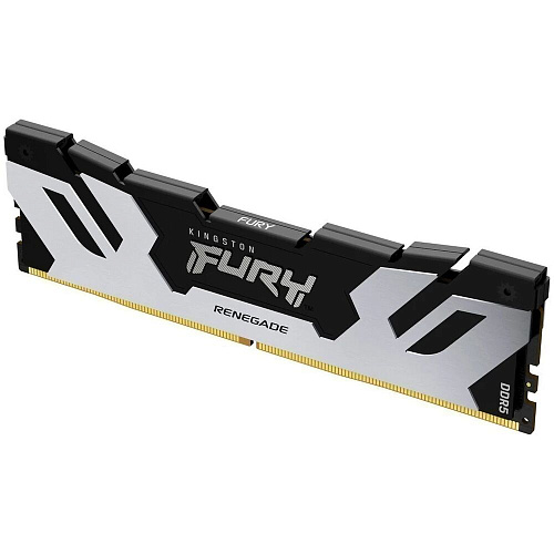 Модуль памяти DIMM 16Gb DDR5 PC51200 6400MHz Kingston Fury Renegade Silver (KF564C32RS-16)