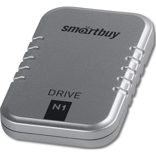 Внешний SSD-накопитель 1Tb Smartbuy N1 Drive SB001TB-N1S-U31C (SSD) USB 3.1, Серебристый