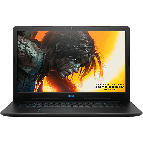 Ноутбук Dell G3 3779 Core i5 8300H/8Gb/1Tb+8Gb SSD/NV GTX1050 4Gb/17.3" FullHD/Linux Black