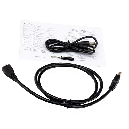 Корпус 2.5" Orient 2554U3 SATA, USB3.0 Black