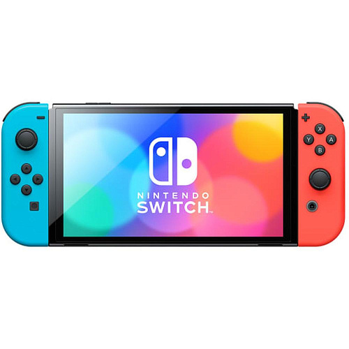 Игровая приставка Nintendo Switch OLED Neon Blue\Neon Red (*)