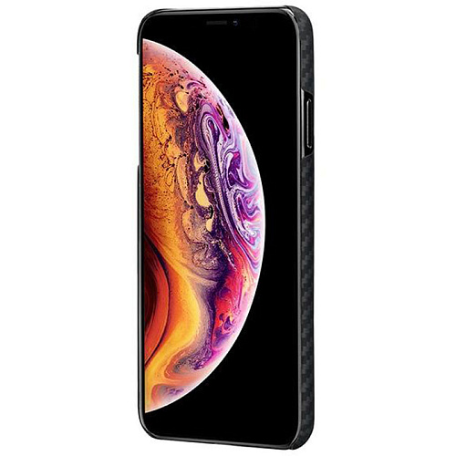 Чехол для Apple iPhone Xr Pitaka MagCase, черный\серый