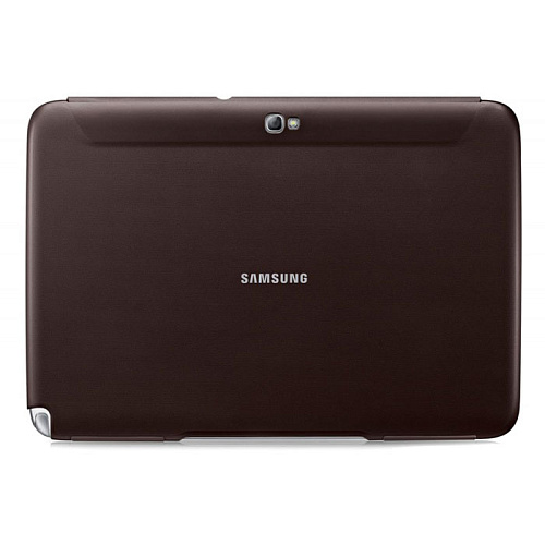 Чехол для Samsung Galaxy Note N8000 Samsung коричневый, книжка