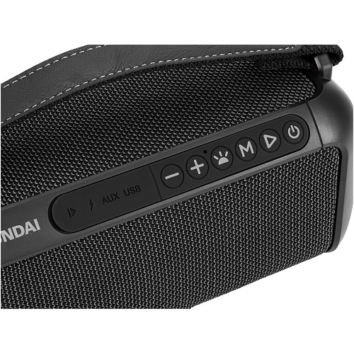 Портативная bluetooth-колонка Hyundai H-PS1007 Black