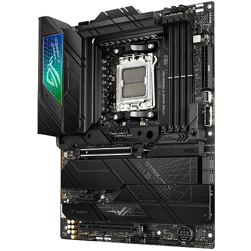 Материнская плата ASUS ROG Strix X670E-F Gaming WiFi X670 Socket AM5 4xDDR5, 4xSATA3, RAID, 4xM.2, 2xPCI-E16x, 7xUSB3.2, 3xUSB3.2 Type C, DP, HDMI, WiFi, 2.5Glan, ATX