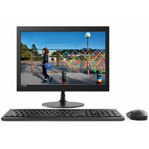 Моноблок Lenovo IdeaCentre 330-20IGM 20" HD+ Intel J4005/4Gb/500Gb/Kb+m/DOS Black