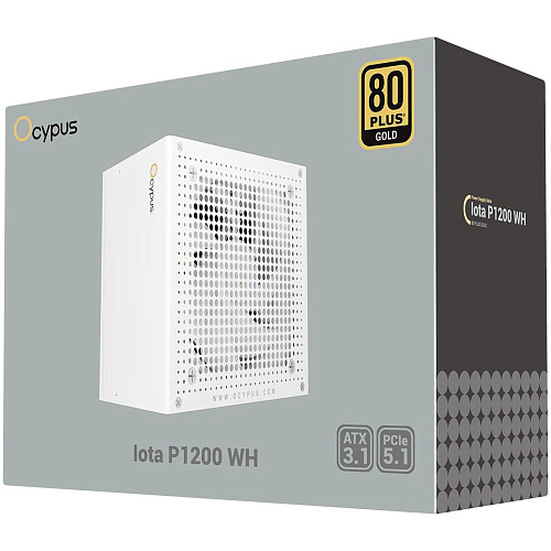Блок питания 1200W Ocypus Iota P1200 WH White