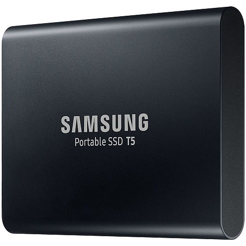 Внешний SSD-накопитель 1Tb Samsung T5 MU-PA1T0B/WW (SSD) USB 3.1 Type C Черный УЦЕНКА