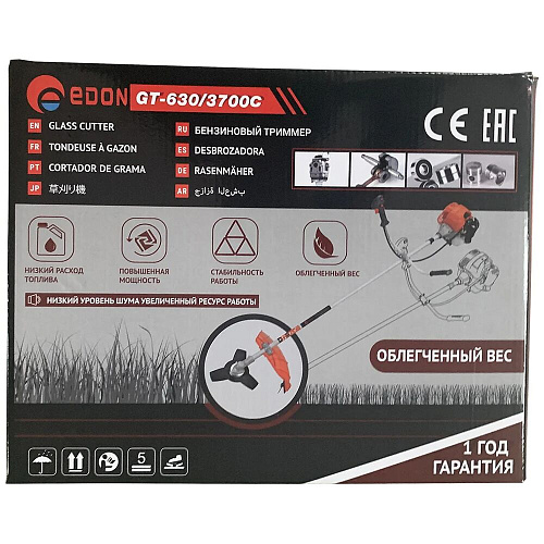 Бензиновый триммер Edon GT-630/3700C 25163 УЦЕНКА