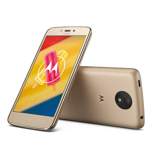 Смартфон Motorola Moto C Plus 16Gb/1Gb (XT1723) Gold