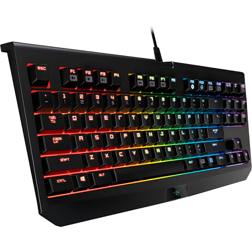 Клавиатура Razer BlackWidow Tournament Chroma V2 (Green Switch) Black USB