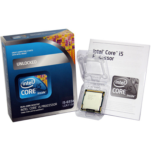 Процессор Intel Core i5-655K (3.20GHz) 4MB LGA1156 BOX