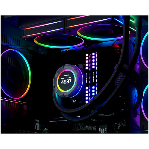 Система водяного охлаждения ID-Cooling SL240 White 1150/1155/S1156/1151/1200/1700, AM4/AM5