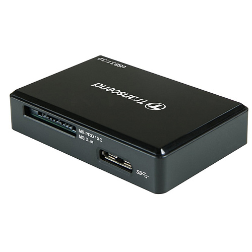 Card Reader Transcend All in 1 SDHC (TS-RDC8K) USB 3.1/3.0 Type-C Чёрный