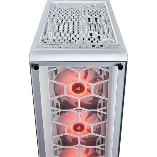 Корпус ATX Miditower Corsair Crystal Series 460X RGB CC-9011129-WW White