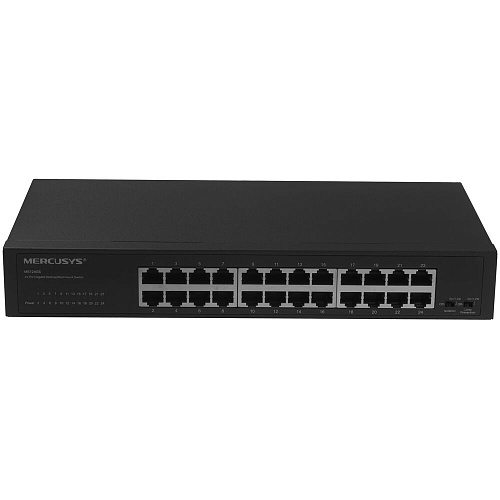 Коммутатор Mercusys MS124GS 24 ports 10/100/1000Mbps неуправляемый