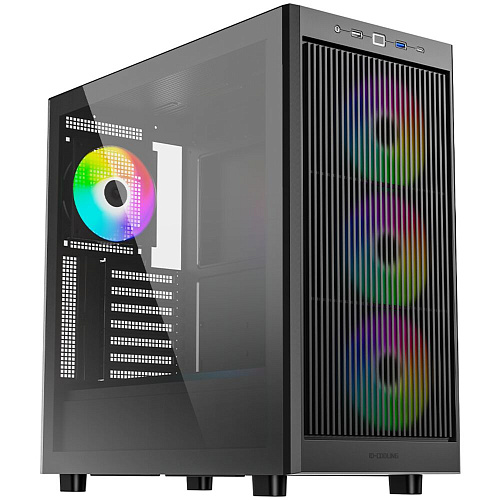Корпус ATX Miditower ID-Cooling Ware 510 ARGB Black