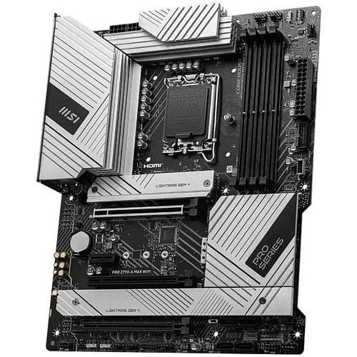 Материнская плата MSI Pro Z790-A Max WiFi Z790 Socket-1700 4xDDR5, 6xSATA3, RAID, 4хM.2, 3xPCI-E16x, 5xUSB3.2, 1xUSB3.2 Type C, DP, HDMI, WiFi, 2.5Glan, ATX УЦЕНКА