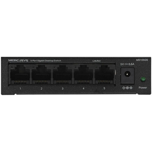 Коммутатор Mercusys MS105GS 5 ports 10/100/1000Mbps неуправляемый