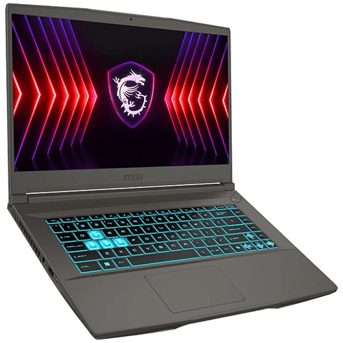 Ноутбук MSI Thin 15 B13UC B13UC-3287XRU Core i5 13420H/16Gb/1Tb SSD/NV RTX3050 4Gb/15.6" FullHD/DOS Cosmos Gray