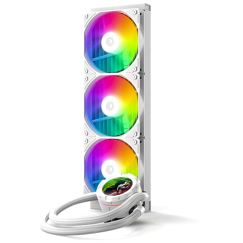 Система водяного охлаждения ID-Cooling SL360 XE White 1150/1155/1151/1200/1700/2011/2066, AM4/AM5