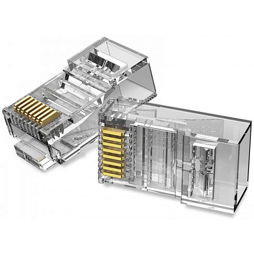 RJ45 коннектор (обжимной) Vention (IDBR0-50) 50шт