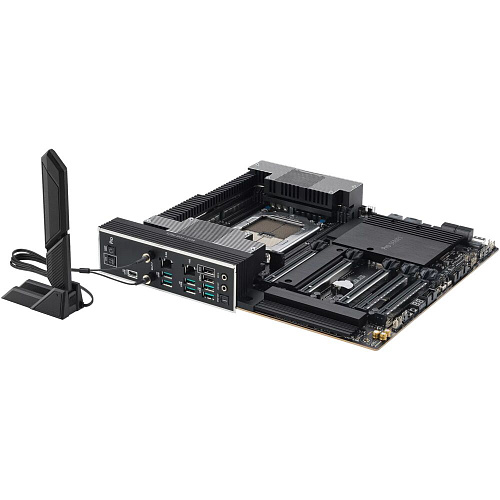 Материнская плата ASUS Pro WS TRX50-Sage WiFi TRX50 CEB 4xDDR5 5xPCIEx16 3xM.2 1xUSB-C 2.5+10GLAN