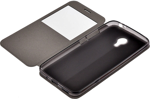 Чехол для Meizu M2 Note SkinBox Lux AW, черный 