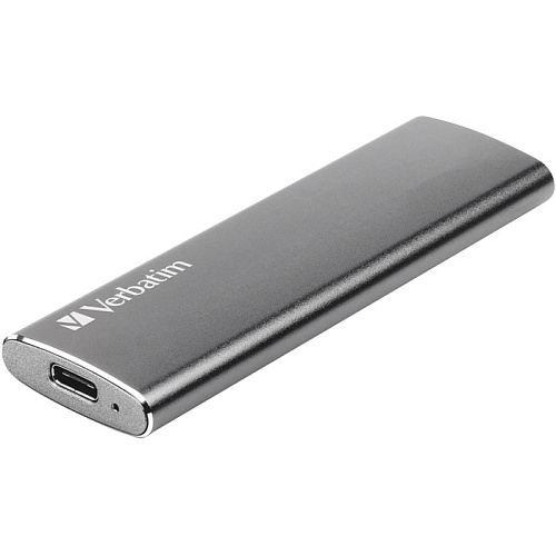 Внешний SSD-накопитель 1.8" 120Gb Verbatim VX500 (47441) (SSD) USB 3.1 Type-C Серебристый