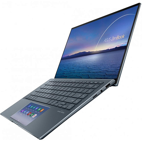 Ноутбук ASUS Zenbook 14 UX435EG-A5013T Core i5 1135G7/8Gb/512Gb SSD/NV MX450 2Gb/14" FullHD/Win10 Pine Grey