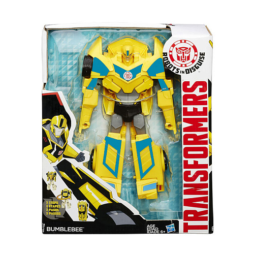 Hasbro Transformers B0067 Трансформеры Роботс-ин-Дисгайс Гиперчендж Бамблби