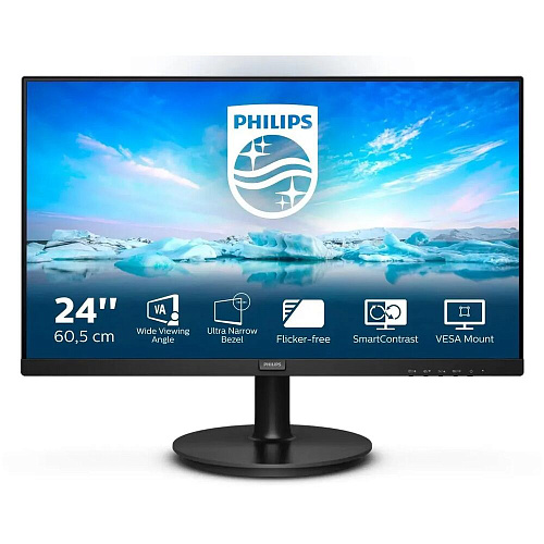 Монитор 24" Philips 241V8L VA 1920x1080 4ms HDMI