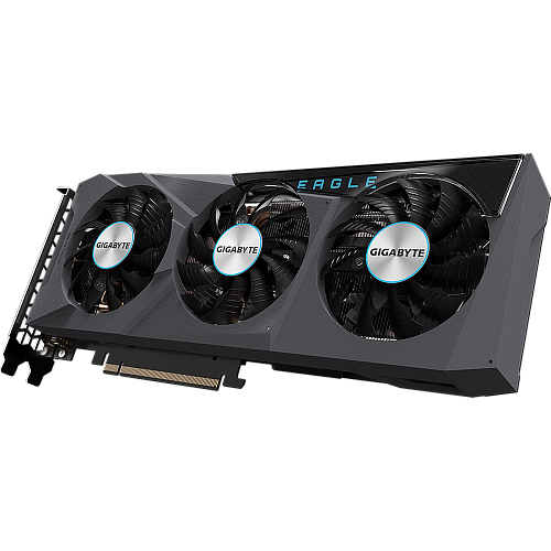 Видеокарта Gigabyte GeForce RTX 3070 8192Mb, Eagle 8G (GV-N3070EAGLE-8GD LHR) 2xHDMI, 2xDP, Ret