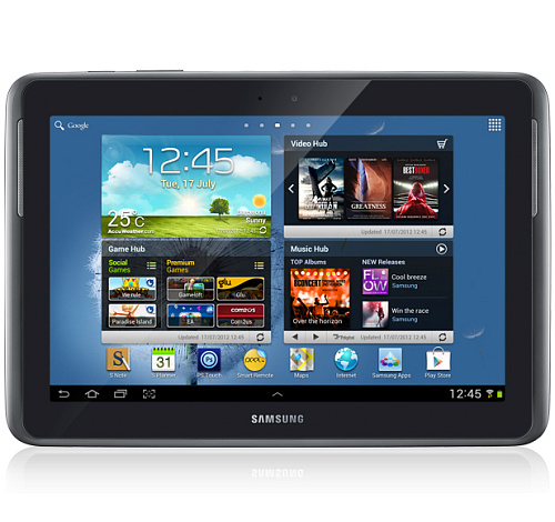 Планшет Samsung Galaxy Note  10.1 N8000 64Gb 3G Pearl Gray 