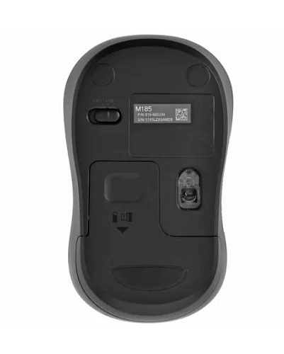 Мышь беспроводная Logitech M185 Wireless Swift Grey