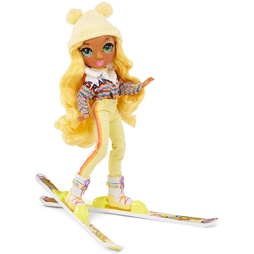 Игровой набор Rainbow High Winter Break Fashion Doll- Sunny Madison (Yellow) 574774