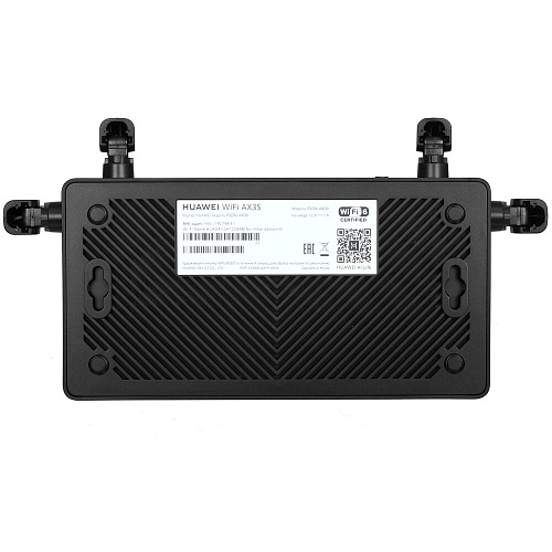 Беспроводной маршрутизатор Huawei PSDN-AX30 Wi-Fi 802.11ac, 802.11ax, 802.11n 2.4+5 ГГц 1000 Мбит/с черный
