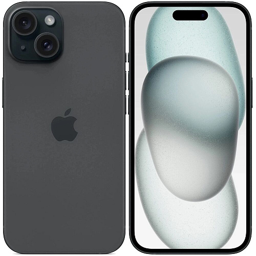 Смартфон Apple iPhone 15 128 Gb Black, Nano+eSim (без RuStore) УЦЕНКА