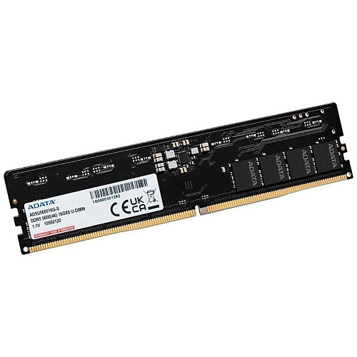 Модуль памяти DIMM 8Gb DDR5 PC44800 5600MHz ADATA (AD5U56008G-S)