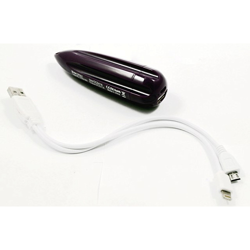 Внешний аккумулятор KS-is Raindrop KS-262Purple 2200mAh сиреневый