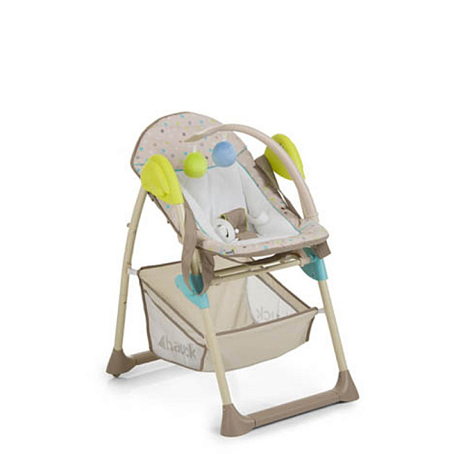 Стульчик для кормления Hauck Sit'n Relax (multi dots sand)