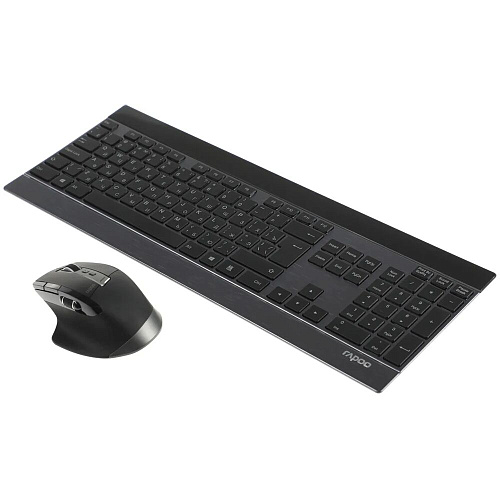 Клавиатура+мышь Rapoo 9900M Wireless Black