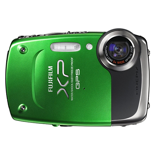 Компактная фотокамера FujiFilm FinePix XP30 green (14.2Mp, 5x zoom, 2.7"LCD, 720p, 10Mb, SDXC, GPS, NP-45A)