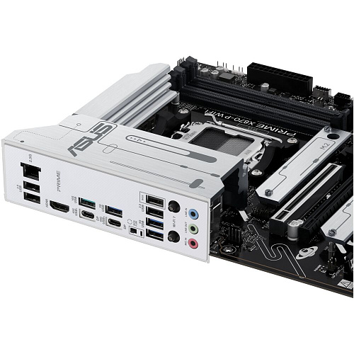 Материнская плата ASUS Prime X870-P WiFi X870 Socket AM5 4xDDR5, 2xSATA3, RAID, 4xM.2, 3xPCI-E16x, 4xUSB3.2, 2xUSB3.2 Type C, DP, HDMI, WiFi, 2.5Glan, ATX