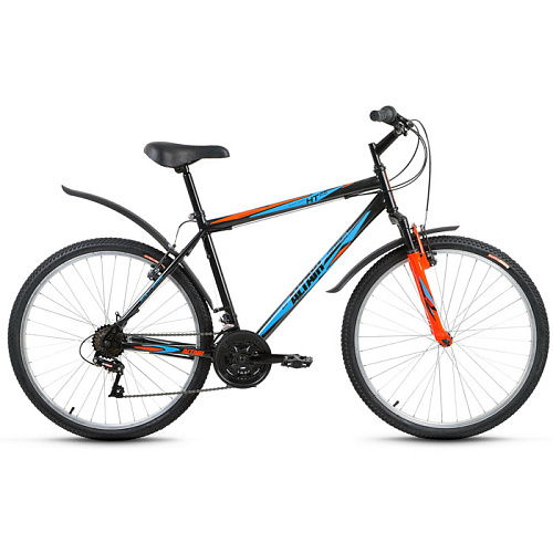 Двухколесный велосипед ALTAIR MTB HT 26 2.0 (19"/26" 18 ск.) черный