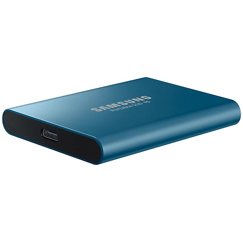 Внешний SSD-накопитель 500Gb Samsung T5 MU-PA500B/WW (SSD) USB 3.1 Синий УЦЕНКА