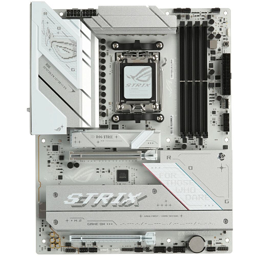 Материнская плата ASUS ROG Strix B850-A Gaming WiFI B850 Socket AM5 4xDDR5, 2xSATA3, RAID, 4xM.2, 2xPCI-E16x, 6xUSB3.2, 2xUSB3.2 Type C, DP, HDMI, WiFi, 2.5Glan, ATX